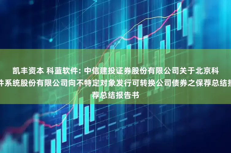 凯丰资本 科蓝软件: 中信建投证券股份有限公司关于北京科蓝软件系统股份有限公司向不特定对象发行可转换公司债券之保荐总结报告书
